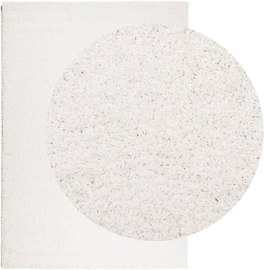 FIONERA Vloerkleed PAMPLONA shaggy hoogpolig modern 160x230 cm crème