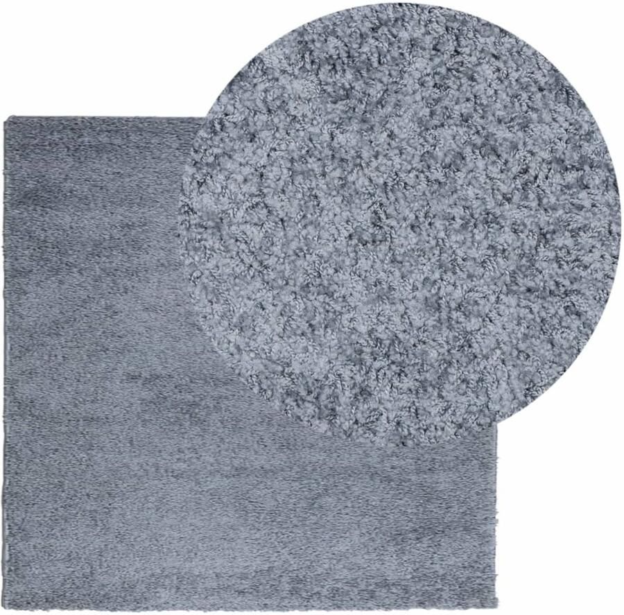 FIONERA Vloerkleed PAMPLONA shaggy hoogpolig modern 160x160 cm blauw