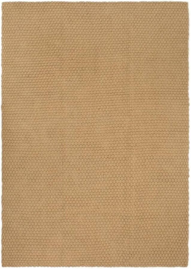 FIONERA Vloerkleed rechthoekig 120x180 cm jute naturel