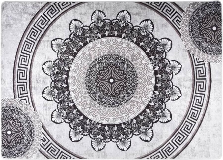 FIONERA Vloerkleed wasbaar anti-slip 120x180 cm meerkleurig