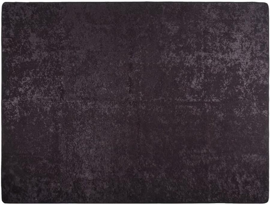 FIONERA Vloerkleed wasbaar anti-slip 400x300 cm antracietkleurig