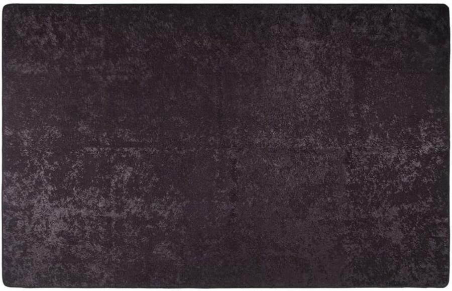 FIONERA Vloerkleed wasbaar anti-slip 80x150 cm antracietkleurig