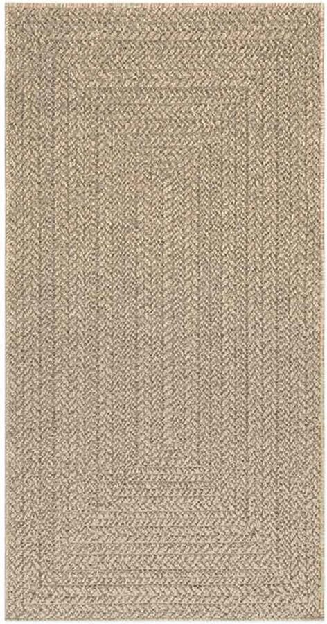 VidaXL Vloerkleed ZIZUR Beige Binnen & Buiten Vloerkleed Outdoor Tapijten Tuintapijt Patio Dekking Balkon Decoratie - Foto 2