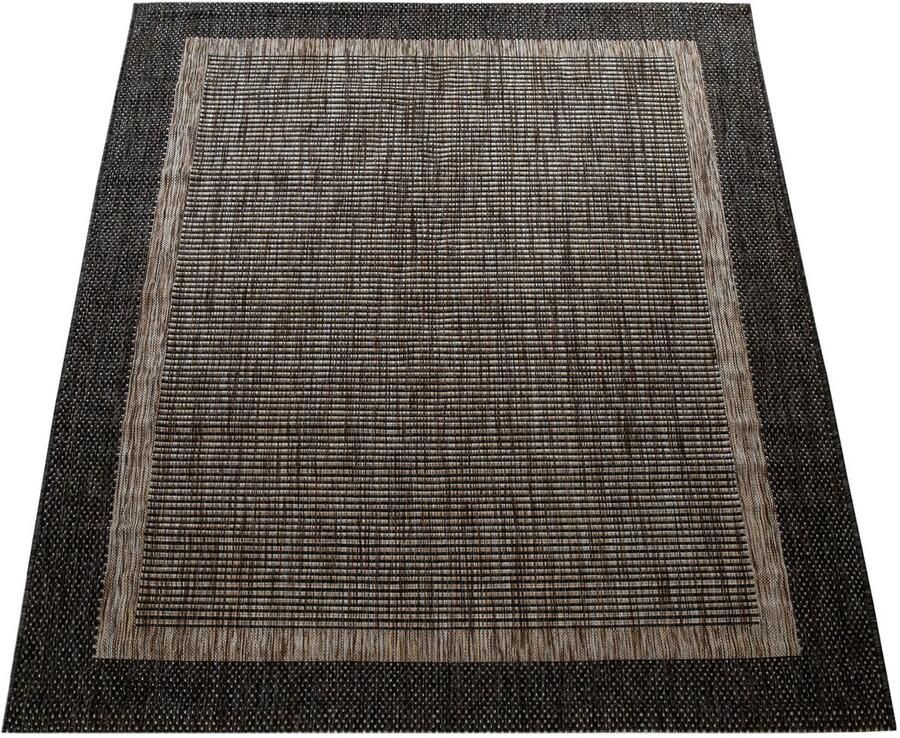 Flat-Weave Indoor Outdoor Rug – Durable Polypropylene – UV Resistant – Easy Clean