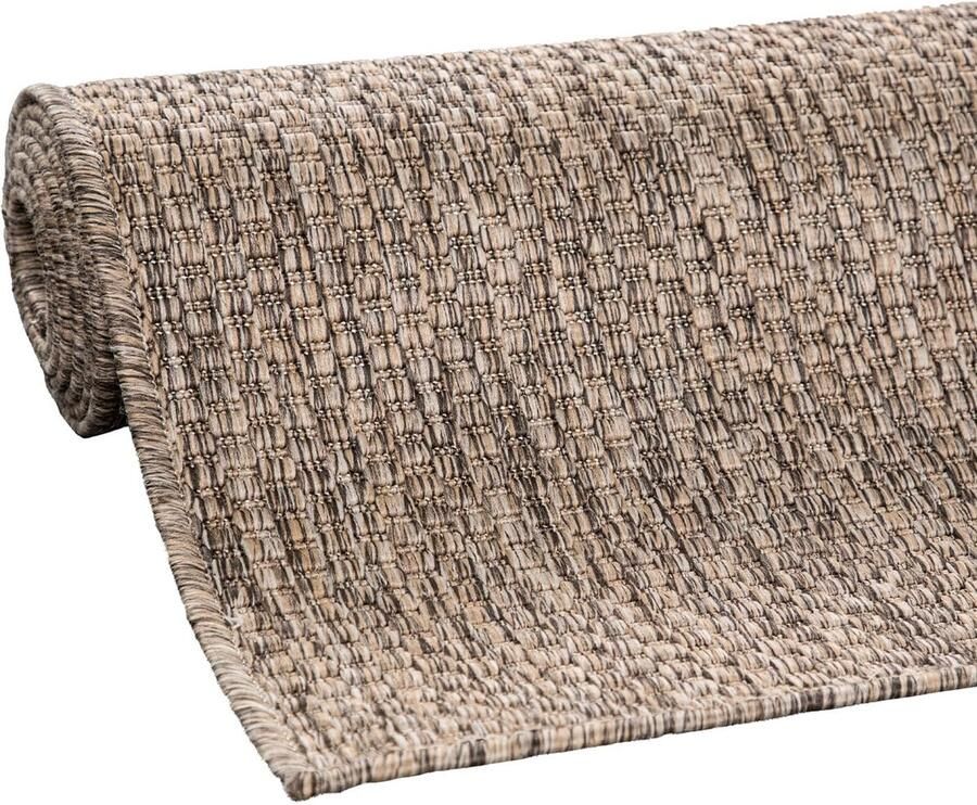 Flatweave Rug Minimalistische stijl Duurzaam zacht binnen- en buitengebruik