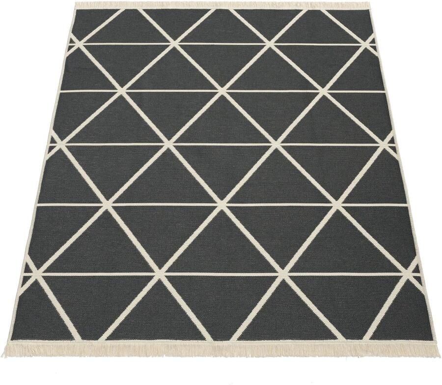 Flatweave Rug Omkeerbaar Easy Care & Washable Duurzame katoenmix