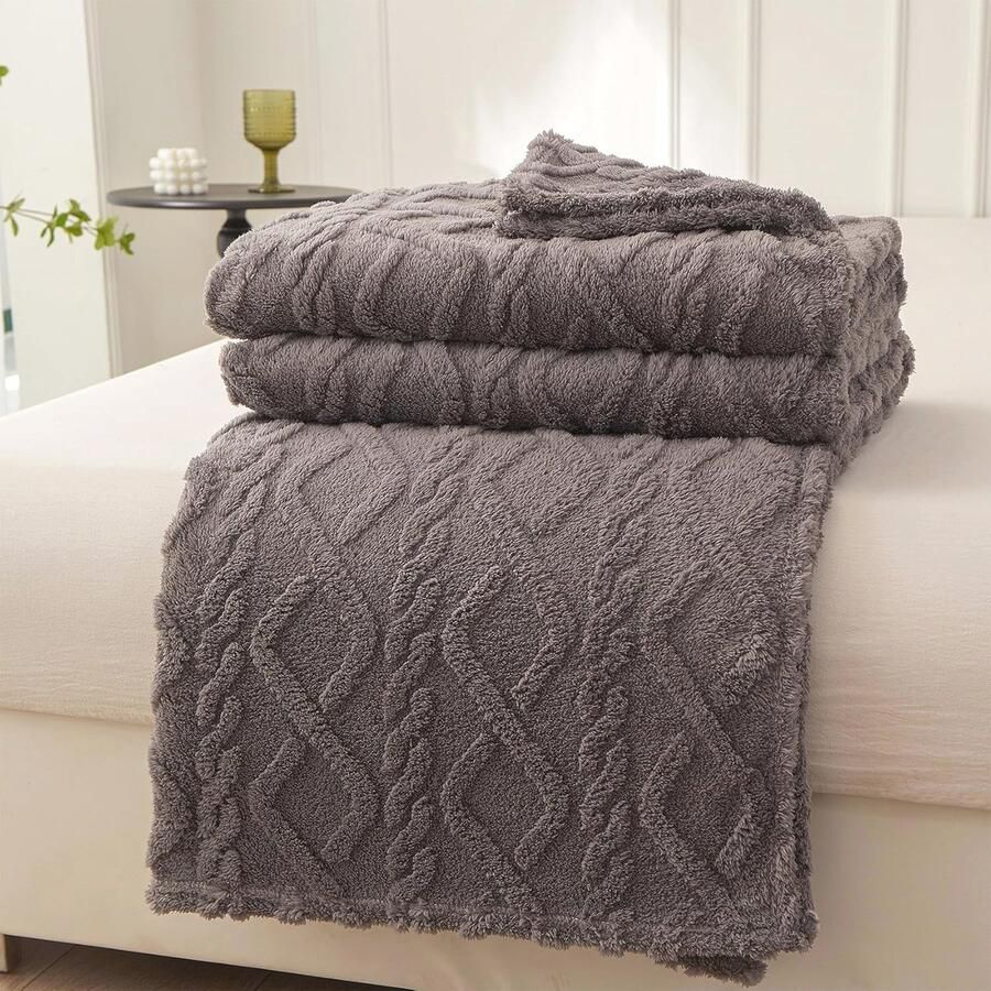 Fleece Dekens voor Tweepersoonsbedden Zachte en Comfortabele Bankdekens Kleuren en Maten