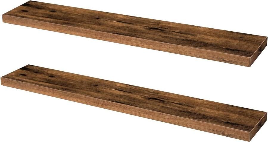 Floating Shelves 120 cm Rustic Cafe Decoration Bathroom Bedroom Storage
