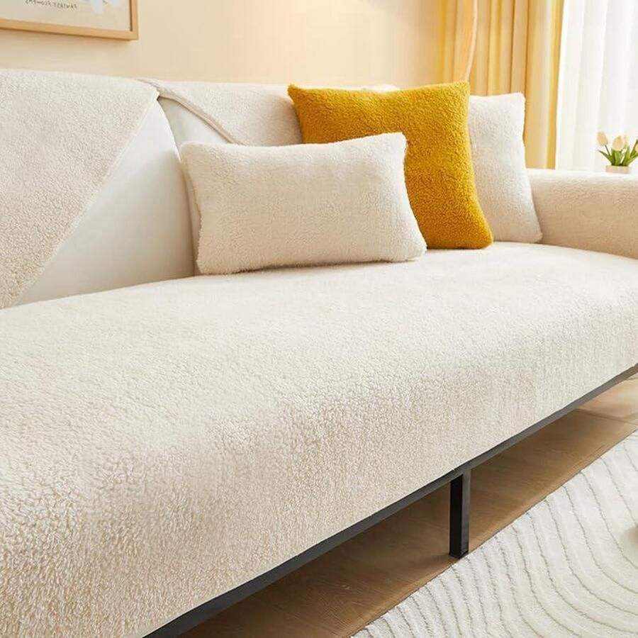 Fluwelen bankovertrek Antislip Geschikt voor 1-4 zits kleuren Fluweel