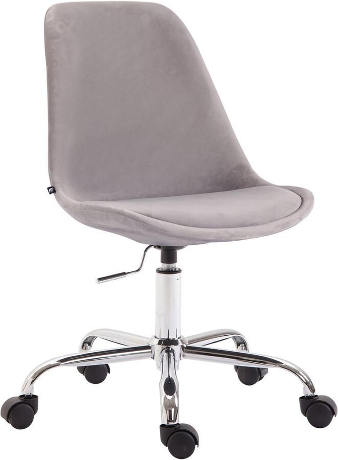 Fluwelen Bureaustoel Ergonomisch Zithoogte Verstelbaar Modern Design