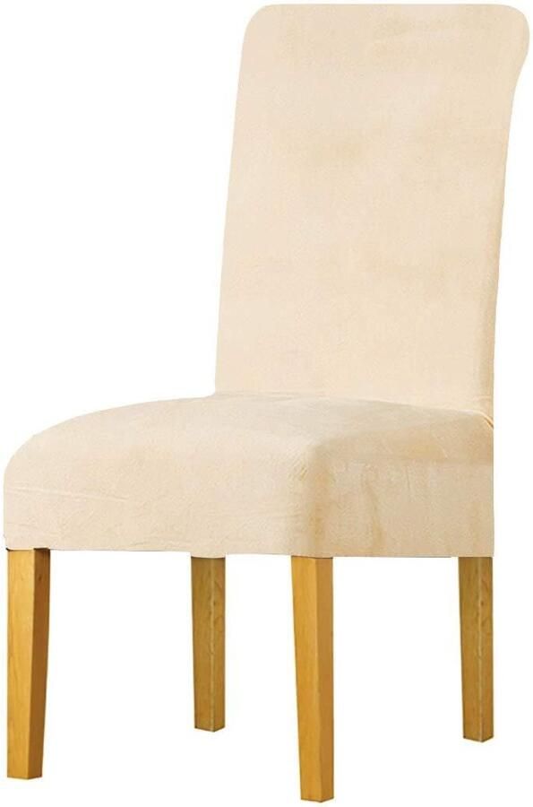 Fluwelen pluche stoelhoezen Bescherming en stijl Set van 2 4 6