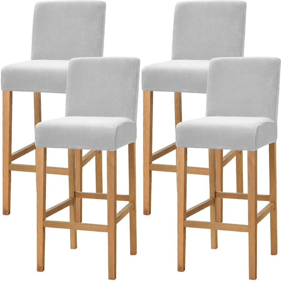 Fluwelen Stoelhoes Bescherming en Stijl 1 stuk Hoogwaardig Spandex