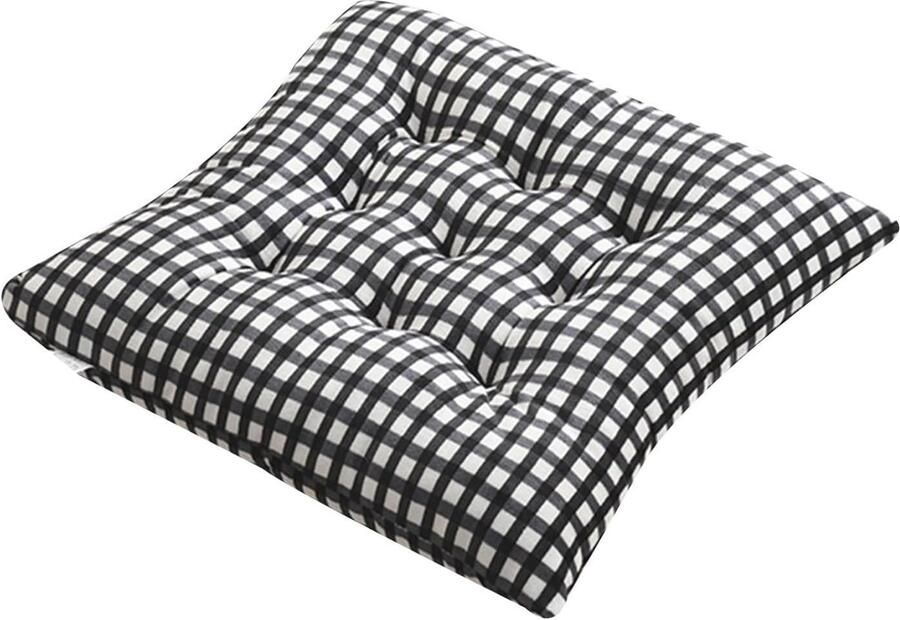 Fluwelen Stoelkussens voor Eetkamerstoelen Set van 1 tot 6 Comfortabele Zitkussens voor Binnen en Buiten 40cm