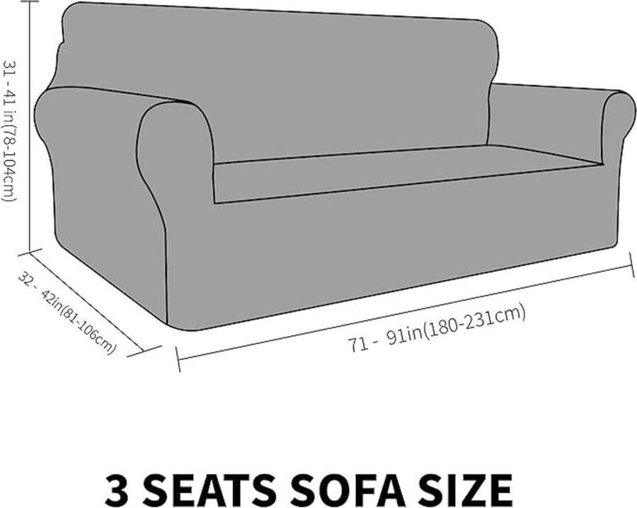 Bankhoezen voor honden en huisdieren antislip bankhoes wasbare meubelbeschermer voor de woonkamer 19 x 12 x 5 cm; 3