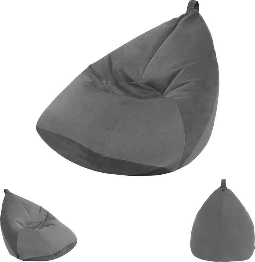 Fluwelen Zitzak Grote Zitzak Volwassenen Zitzak Woonkamer Bean bag Ligstoel Hoge Rug Gaming Zitzak Stoel Binnen Zitzakken Lounge Zitzak xxl