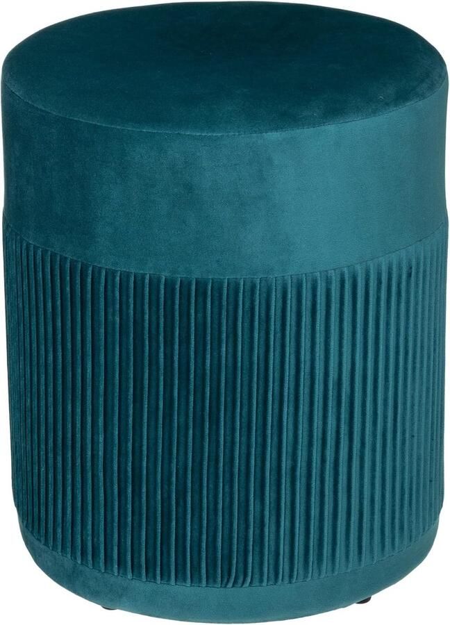 Fluwelen Zitzak in Eendenblauw Stijlvol en Comfortabel