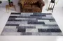 Flycarpets Burano Vintage Patchwork Vloerkleed 140x200cm Grijs - Thumbnail 2