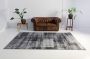 Flycarpets Burano Vintage Patchwork Vloerkleed 200x290cm Antraciet Grijs - Thumbnail 1