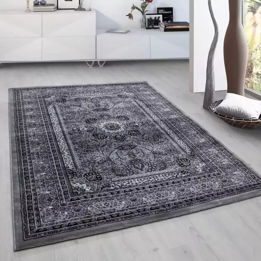 Flycarpets Marrakesh Klassiek Vloerkleed 120x170cm Grijs