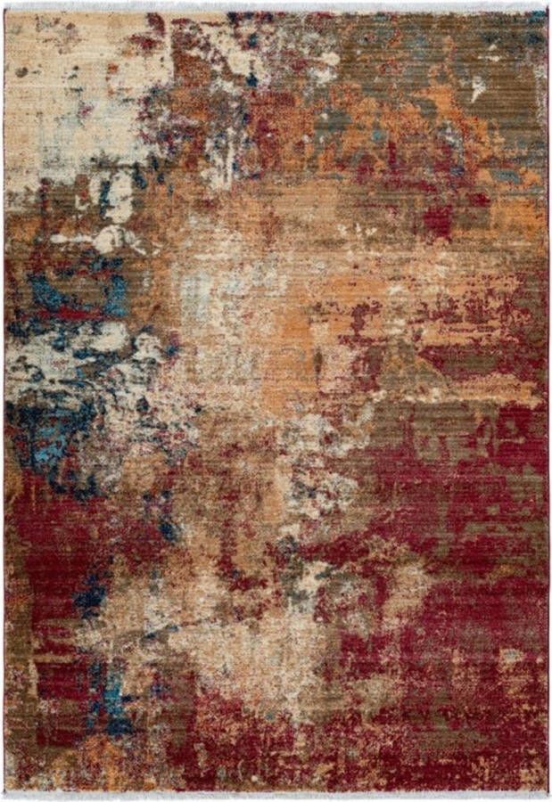 Flycarpets Modern Vloerkleed Colonia Rood Afmeting: 160x230cm