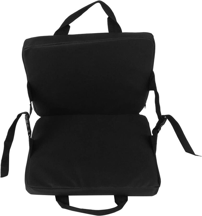 Folding Beach Chair with Oxford Fabric Cushion and Adjustable Buckles for Outdoor Activities