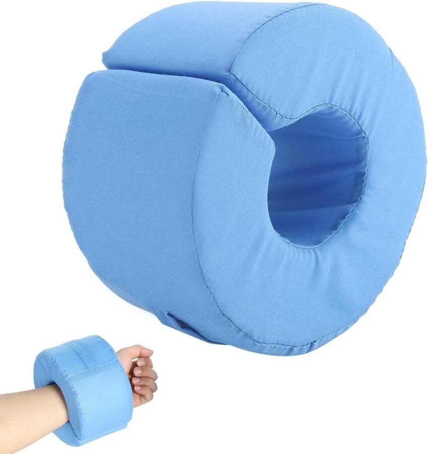 Foot Rest Cushion Heel Guards for Pressure Sores Height Cushion Ankle Heel Lift Wedge Support for Resting and Pain Relief (Small 1pcs)