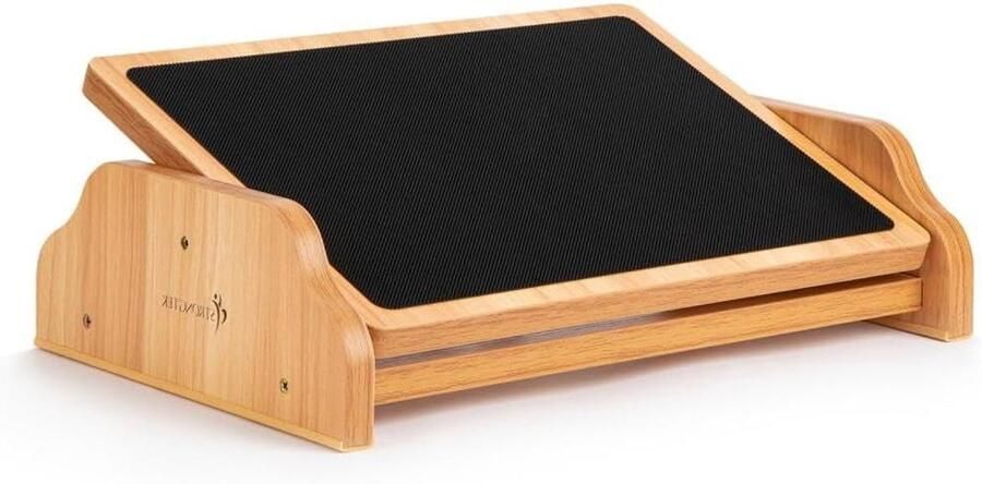 Footrest Under Desk with Non-Slip Surface 30 Degree Tilt Angle for Improved Circulation and Comfort in Home Office