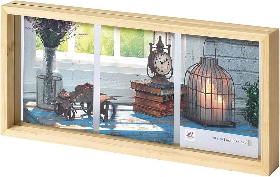 Fotolijst 10x15 cm Rustiek SL315H Naturel Houten Fotolijst