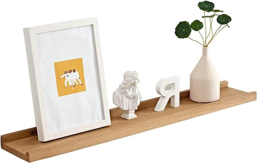 Fotolijst Eiken Wandrek voor Ruimtes 1 stuk Massief 40 cm