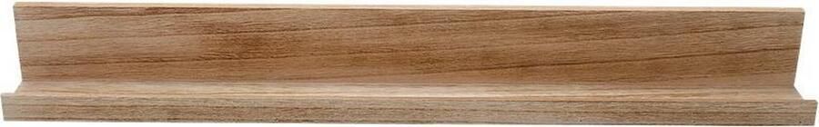 Fotoplank bruin 58 cm Wandplank bruin 58 cm voor fotolijstjes