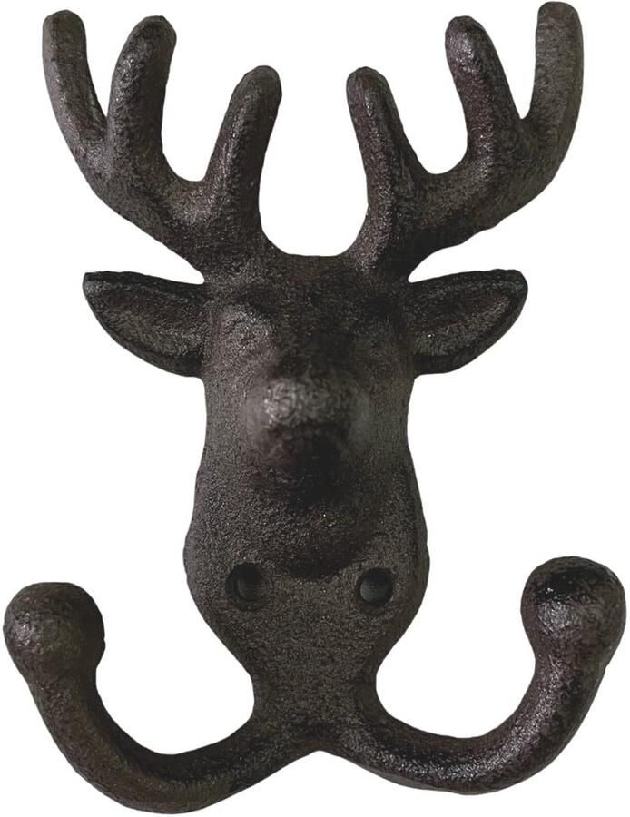 FTWDesign herten kapstokhaak van gietijzer