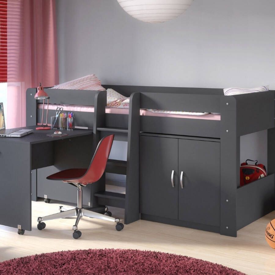 Funky III Halfhoogslaper Antraciet