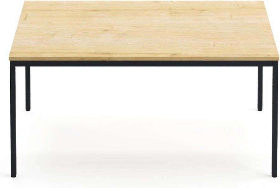 Furni24 Multifunctionele tafel 200 x 80 cm Computertafel Werktafel Bureau Eettafel in decor saffier eiken antraciet - Foto 2