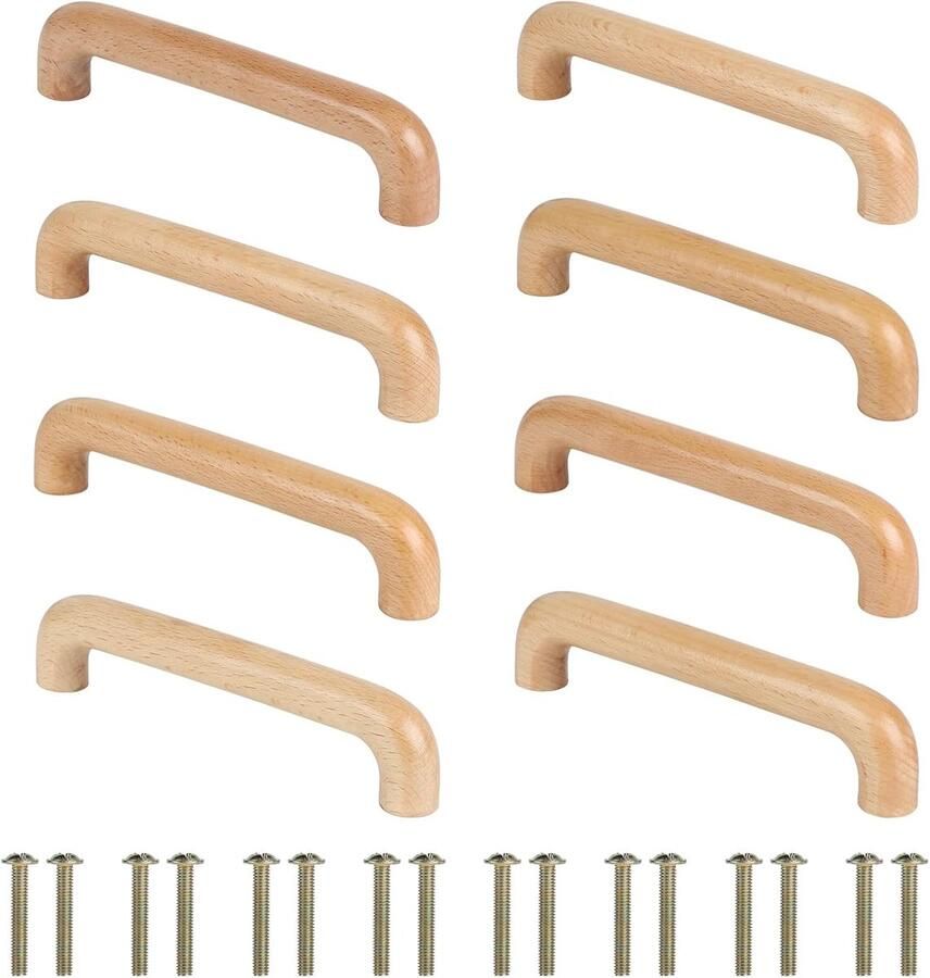 Furniture Handles voor Moderne Houten Meubels 128 mm Ladeknoppen voor Keukenkasten Meubels Keuken Pack van 8