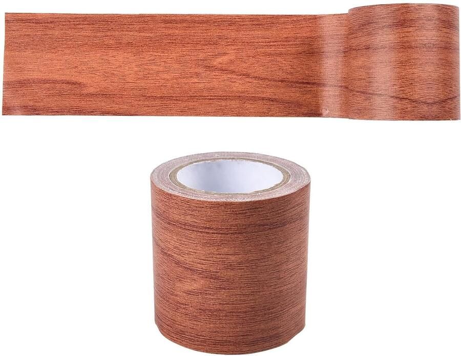 Furniture Tape Floor Repair Wood Effect Adhesive Tape voor het Repareren van Meubeldeuren Vloeren Tafels en Stoelen (Walnoot)