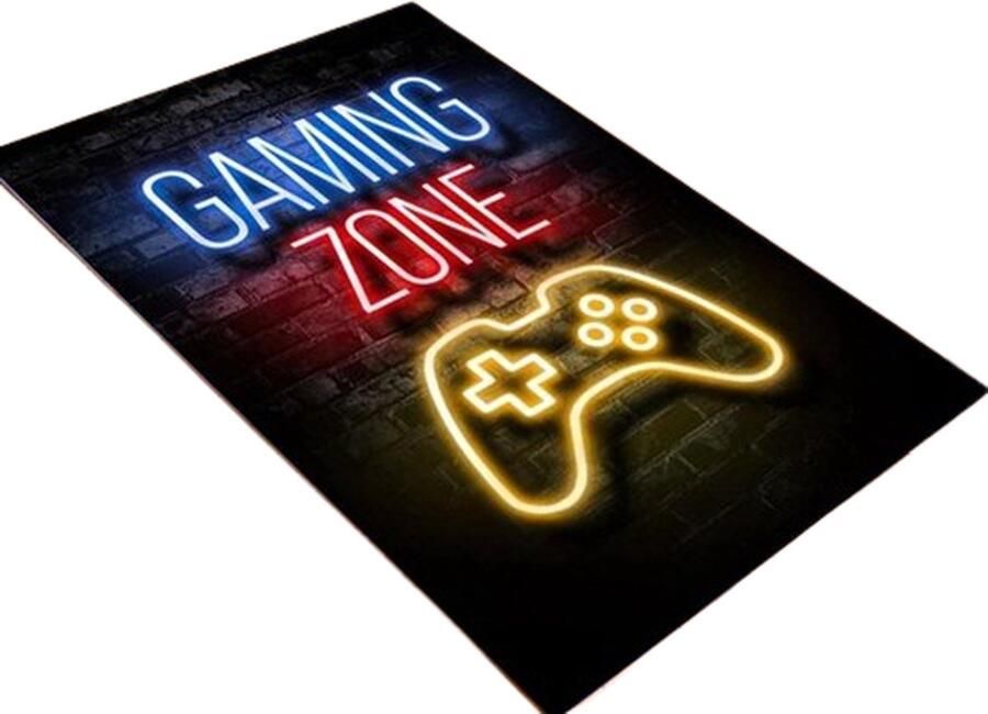 Game kamer mat Computer PRO Games Tapijt Gaming zone Leuke tekst Decoratie spel lounge