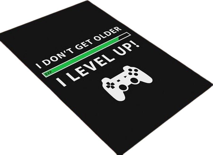 Game kamer mat Computer PRO Games Tapijt I dont get older i level up Leuke tekst Decoratie spel lounge