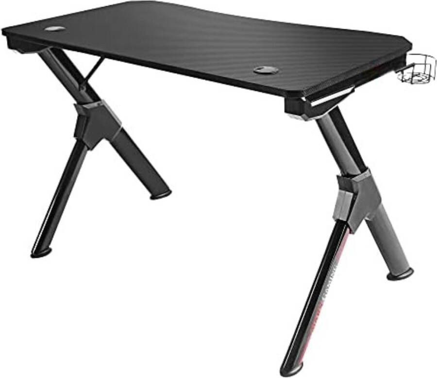 Gaming Bureau Gaming Desk 110 x 60 x 75 cm MGD Zwart