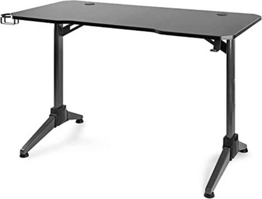 Gaming Bureau Gaming Desk 69 x 13 x 128 5 cm Zwart