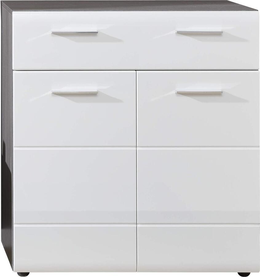 Rootz Living Rootz Garderobe Opbergkast Schoenenkast Kist Organisator Meubel Wit 80 x 87 x 35 cm