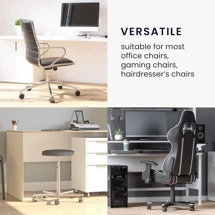 Gasveer vervanger voor bureaustoel gaming stoel of kapperskruk 200 kg 225-310 mm hoogte Navaris kappersstoel verstelbaar