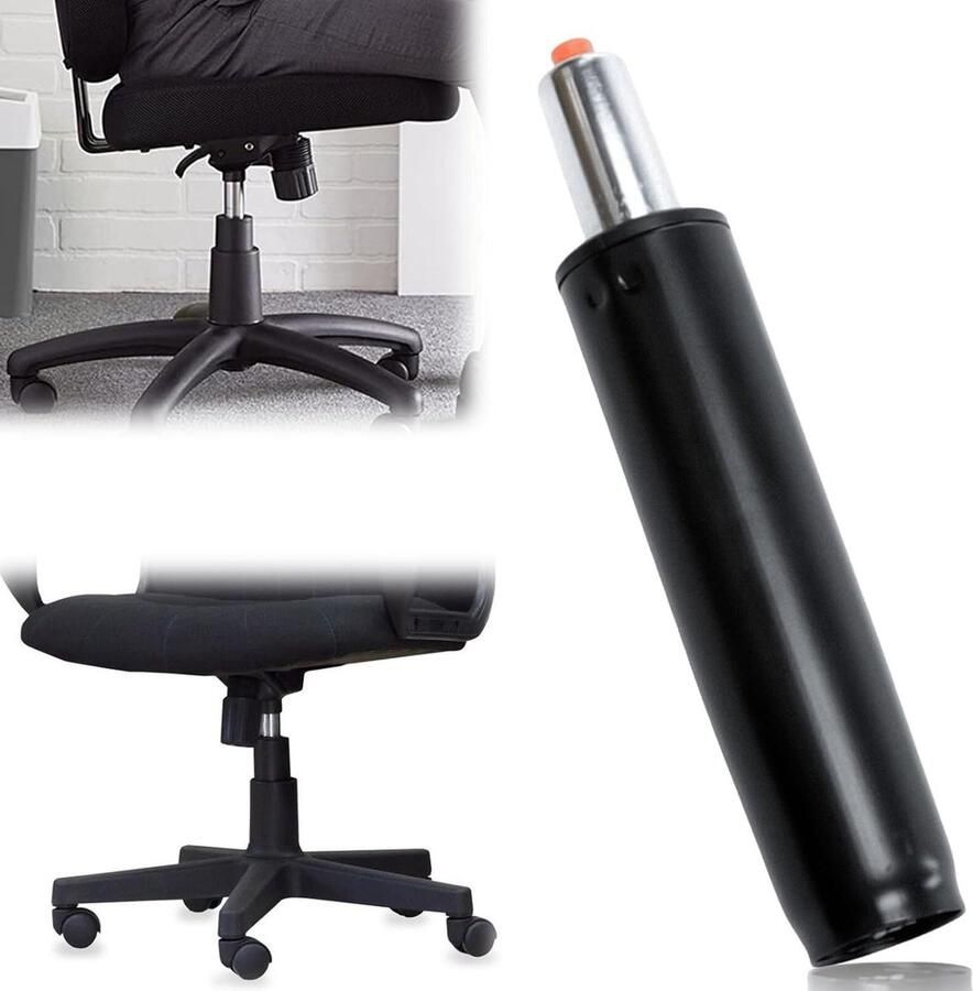 Gasveer voor bureaustoel totale lengte 270 mm 390 mm vervangende gasdrukdemper gasveer cilinder universele maat draaistoel managersstoel