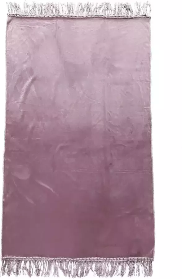 Gebedskleed Velvet roze Fluweel Islamitisch Ramadan Eid Velours