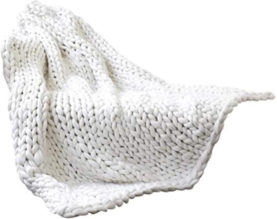 Gebrei gezellige elegante deken handgemaakte gehaakte deken grote grof gebrei grof gebrei meubels slaapbank dekbed cadeau