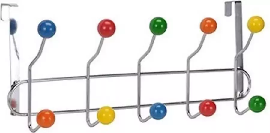 Gekleurde kinderkamer deurhanger kapstok 42 x 17 5 x 9 5 cm Kapstokken