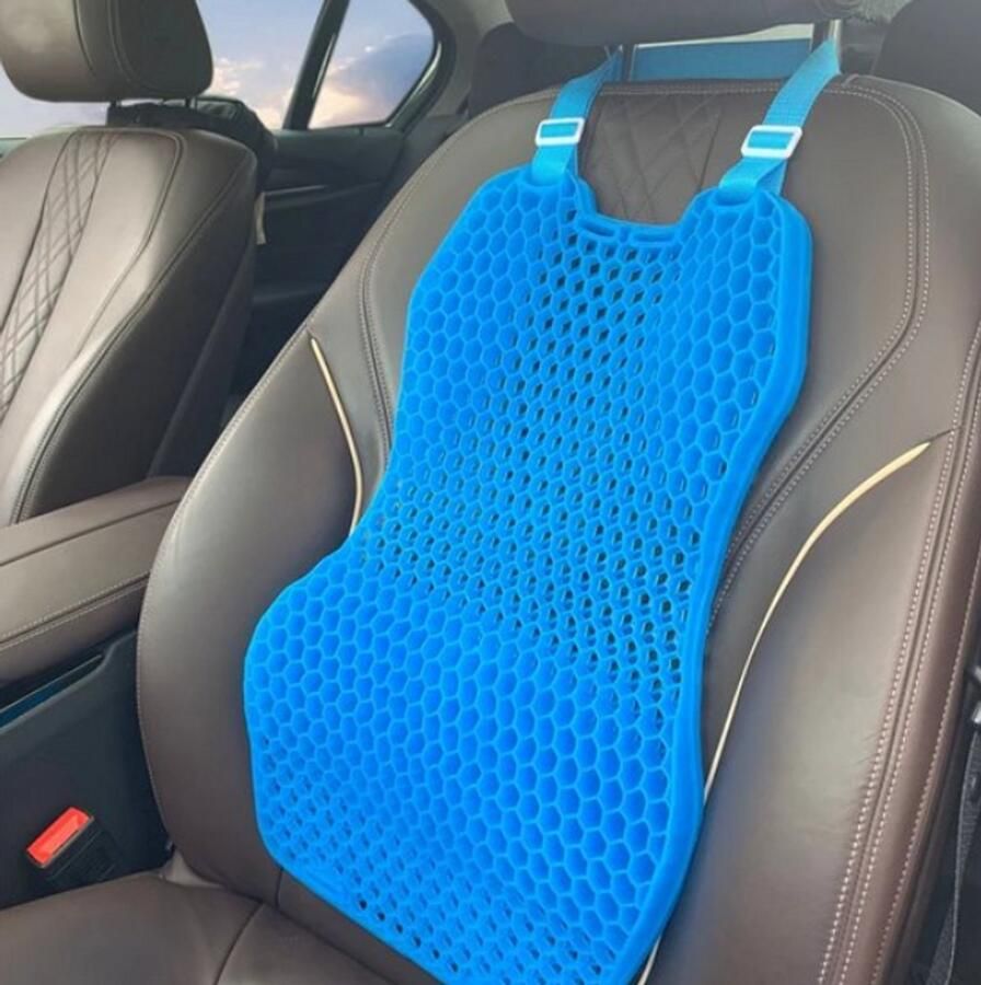 Gel Auto Stoel Zitkussen Ademend Honingraat Ontwerp Zitkussens Stuitje Pijn Relief Zitkussen Voor Kantoor Thuis Bureau Stoel
