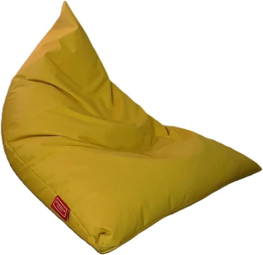 Gele XXL Bean Bag zitzak voor Gaming stoel met Lounge Pug Chill Relax Chair Sofa (zonder vulling)