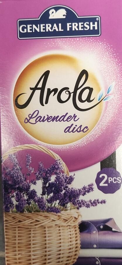 Arola Luchtverfrisser Lavendel – 2 Stuks – General Fresh – Geurblok Arola geurblokje lavendel General Fresh luchtverfrisser toilet lavendel Geurverfrisser lavendel geur huis Geurblok lavendel kast - Foto 2