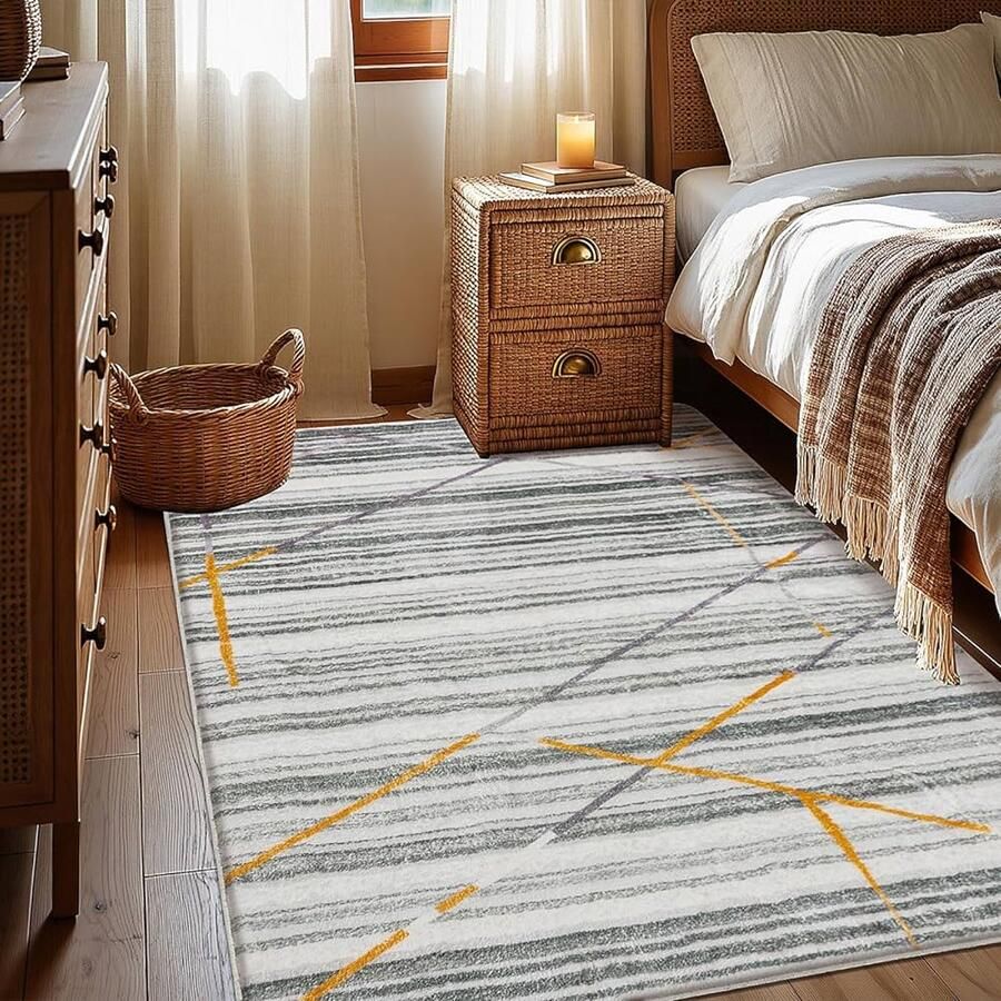 Geometrisch Tapijt Antislip Duurzaam 1 stuk Polyester maten