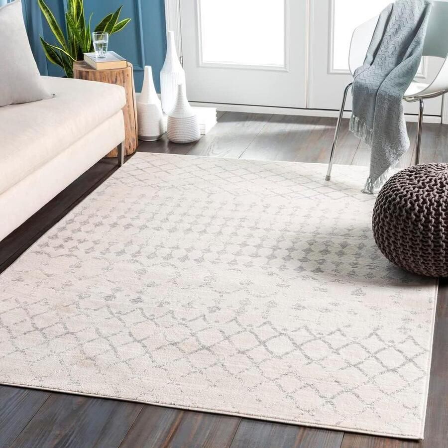 Geometrisch tapijt Scandi Tapijten voor woonkamer eetkamer slaapkamer Azteekse boho-stijl Gemakkelijk te onderhouden met middelhoge pool